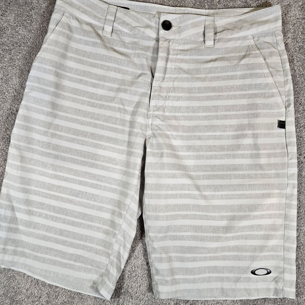 Oakley Men's Regukar Fit Control Stripe Board Shorts Mens Size 32